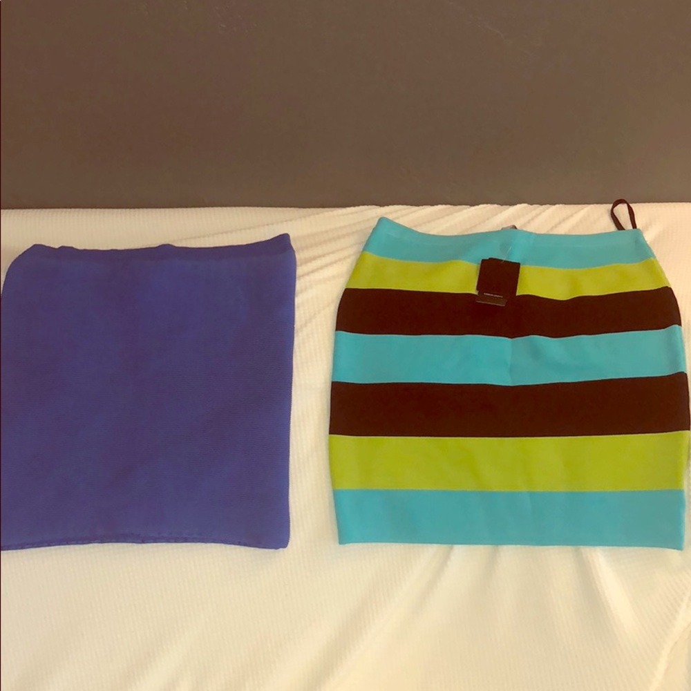 New Bebe skirts